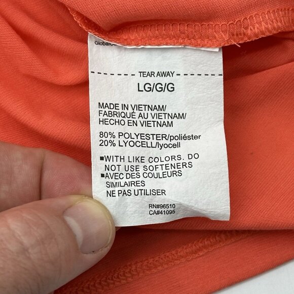 Under Armour Breathe SL Hoodie Women's Size Large Coral Lightweight Tank Top NWT - Picture 4 of 10